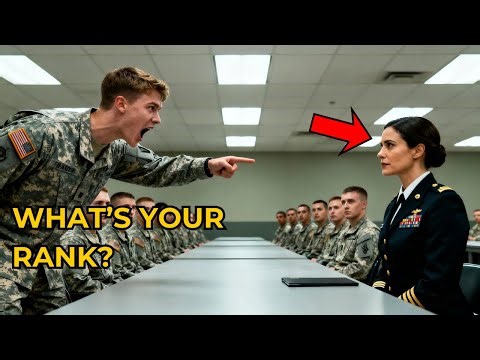 Recruit Mockingly Asked Her for Her Rank, Until Her Answer Froze the Entire Cafeteria
