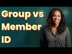 Is the Group Number Different from the Member ID on Insurance Cards?