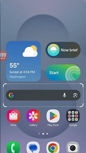 how to get the Google search bar back on your home page