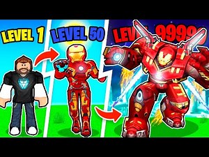 Upgrading IRON MAN to GOD IRON MAN in Iron Suit Simulator!
