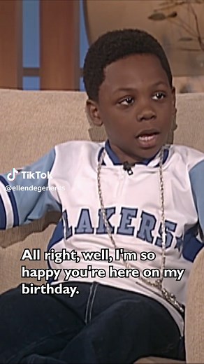 I’ll never forget Bobb'e J. Thompson’s first appearance on my show 🤣 #theellenshow #bobbejthompson #firstappearance #throwback #2004