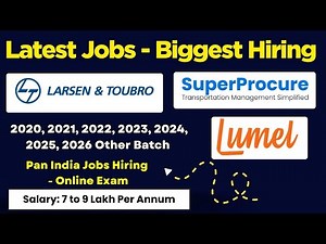 ❤️Remote Jobs Hiring - Salary 7 to 9 LPA | Off Campus Drive 2026, 2025, 2024 to 2020 Batch