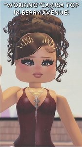 WORKING CAMISA TOP IN BERRY AVENUE 2026 #berryave #roblox