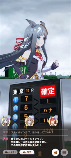 チャンミ結果 #ウマ娘 #ウマ娘プリティーダービー#チャンピオンズミーティング