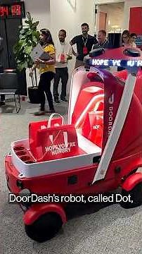 DoorDash Unveils Delivery Robot Named Dot