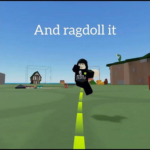 Tutorial to fling people far in fling things and people #useful