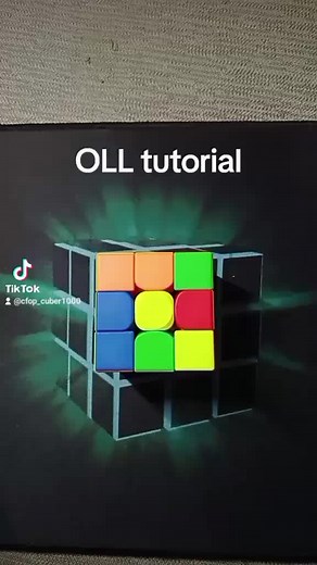 OLL tutorial #cfop #fypシ゚viral