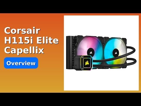 REVIEW (2025): Corsair H115i Elite Capellix. Features.