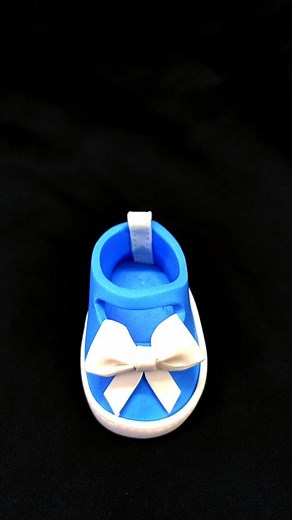 1.1M views · 520 reactions | How to make baby fondant shoe / fondant baby shoe / cake topper / fondant shoe . . . Hi this is very easy way to make fondant baby shoe . . . #fondant #fondantshoe #fondantbabyshoe #fondantdoll #fondantfigurine #modellingchocolate #gumpaste #cake #cakes #cakeart #cakeartist #cakedesign #cakedecorating #fondantanimal #fondantanimal #birthdaycake #weddingcake | Antony Bidesh | Facebook