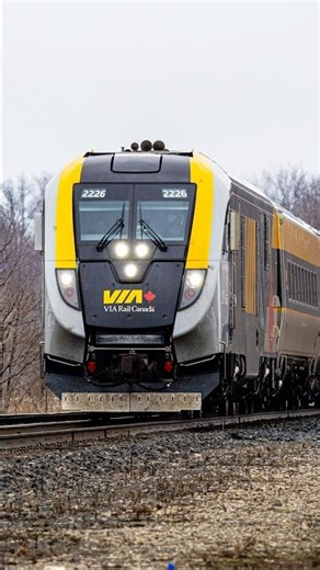 VIA 2226 Leads VIA Rail Train 73 Westbound [2/21/2026] #train #viarail #viarailcanada #railfan