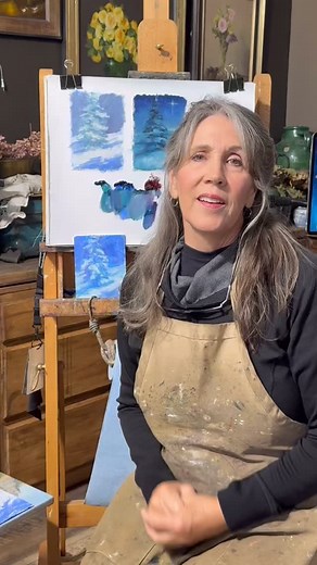 1.4K views · 273 reactions | Here are a few painting tips on how to stay on the right side of your brain and to paint more intuitively and not analytically. These are things I discuss in my online art course @inspired_to_paint #oilpainting #arttips #onlineartclass | Elizabeth Robbins Art | Facebook