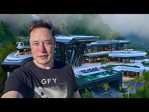 Inside Elon Musk's New $10,000,000,000 Mansion!