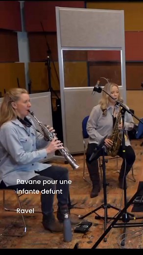 Ravel’s beautiful “Pavane pour une enfante defunte” for saxophone quartet. A snippet of what we have to come this year! Sarah Field - Soprano sax, Fiona Asbury - Alto sax, Hannah Riches - Tenor Sax, Josie Simmons - Bari Sax #saxophone #sax #womeninmusic #female #saxplayers | Marici Saxes