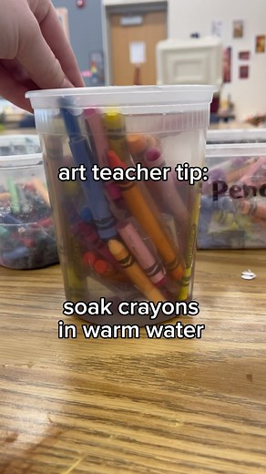 Hal ✌🏻✨ | naked crayons are useful for texture rubbing projects, but littles tend to get frustrated when they can’t peel the crayons themselves.... | Instagram