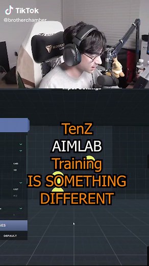 TenZ AIMLAB TRAINING IS DIFFERENT #valorant #tenz #tipsandtricks #valorantmoments #sentinels #valorantmoments #valorantclips