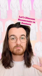 What is a housecoat and what is a duster? Important things we need to find out… So let’s discuss it! What’s your definition? #southern #southerncharm #southernaccent #southernliving #housecoat #duster | Landontalks
