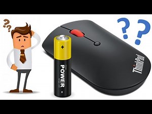 How to replace Thinkpad Lenovo Wireless Mouse Battery #lenovo #thinkpad #lenovothinkpad
