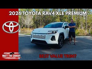 2026 Toyota RAV4 Hybrid XLE Premium Review & Test Drive | Best RAV4 Trim to Buy?