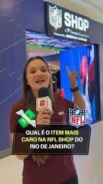 QUAL Ã‰ O ITEM MAIS CARO NA NFL SHOP DO RIO DE JANEIRO? ðŸ’¸ðŸ¤‘ðŸˆ #shorts