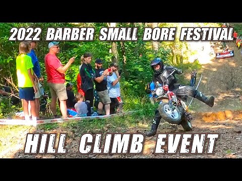 2022 Barber Small Bore Festival // Mini-Moto Hill Climb Event