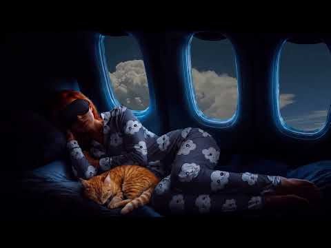 Airplane Sounds for Sleep ✈️ Relaxing Cabin White Noise & Jet Engine Sounds | 3 Hours