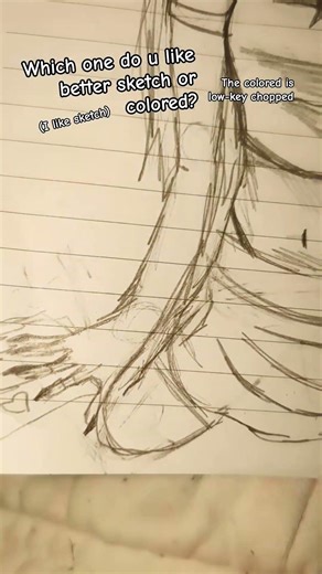 don't color ur drawings.