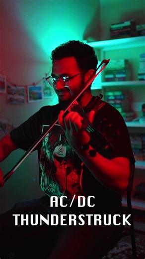 Thunderstruck - Electric Violin Cover | Gautham MK | AC/DC #electricviolin #acdc #violincover