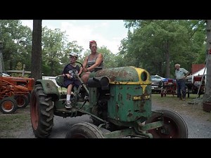 Dedicated Mom Owns One Of A Kind 1953 Deutz Tractor! Built in Germany, Still In Its Work Clothes!