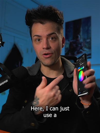 Transform Your Background with Color Gels for Filmmaking