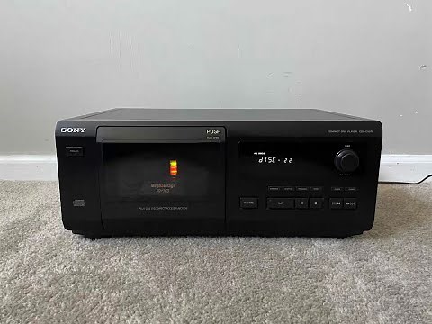 Sony CDP-CX571 Mega Storage 50 + 1 Compact Disc CD Player Changer