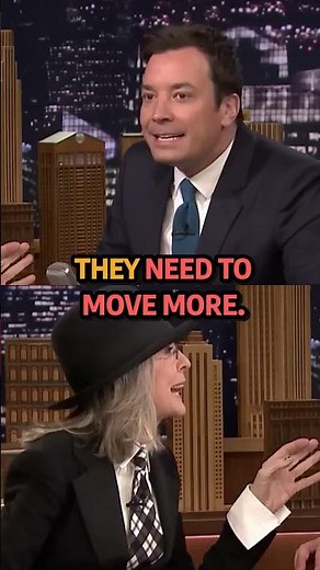 Diane Keaton teaches hilarious eye exercises you never knew you needed Can you keep a straight face?
