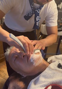異次元の床屋技術｜顔剃りASMR体験
