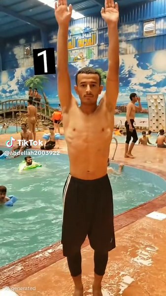 You can do it. Back flip into pool just follow these steps .#swimming #learning #explore #backflip #tiktok