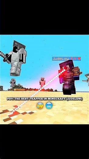 The Best Minecraft Trapper JUDELOW 💀🔥 #minecraft