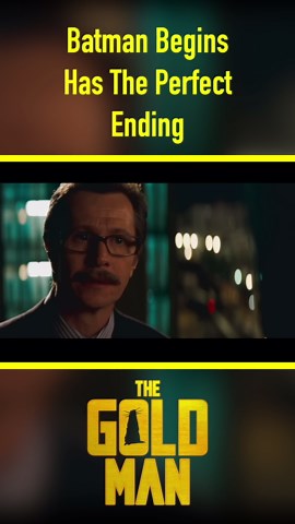 Batman begins has the perfect ending #shorts
