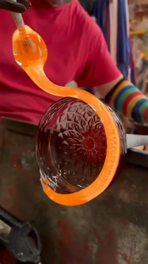Glass cage making with melted glass! unique glass art! glassworkin!