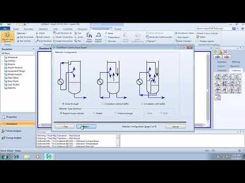 Distillation Column Simulation with Aspen Hysys