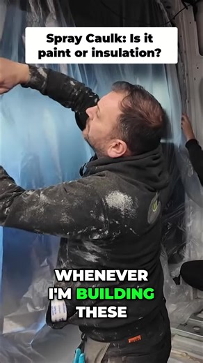 Building camper vans and always looking for new innovations to improve the service for our customers. #CamperVan #DIY #Innovation #SprayCaulk #VanLife