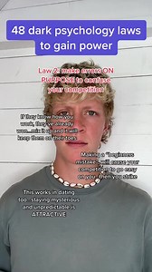 4.3K views · 30 reactions | Use with caution!! #48lawsofpower #power #gainpower #psychology #manipulation | Just a Kevin Fan | Facebook