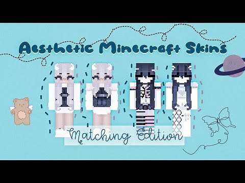Aesthetic Minecraft Skins ~ Matching Edition ~With Links~MCPE