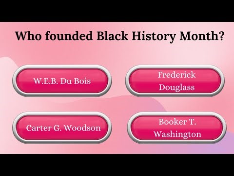 Black History Month Trivia Quiz 🏆 | Test Your Knowledge & Learn Amazing Facts! | QuiznFactsVideo