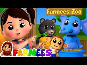 We are Going to the Zoo | Nursery Rhymes & Baby Songs | Zoo Animals | Cartoon by Farmees - Videos For Kids