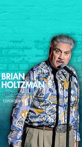 Don't miss your chance to catch @brianholtzman in Edmonton! Tickets available online! 📸 Brian Holtzman 🗓 February 1-3, 2024 📍 Edmonton, AB #edmonton #yeg #yegevents #wem #edmontonevents | The Comic Strip WEM