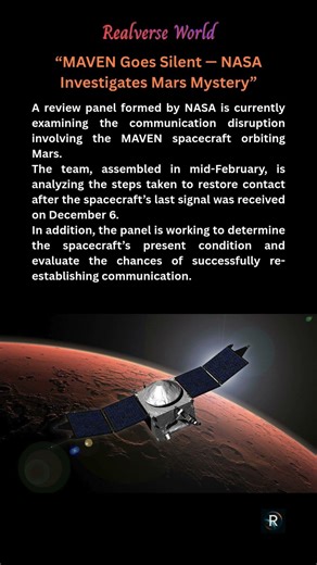 MAVEN Goes Silent — NASA Investigates Mars Mystery #space #astronomy #universe #science