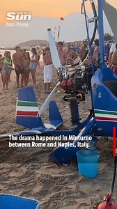Lucky pilot survives helicopter crash at beach | The US Sun - News