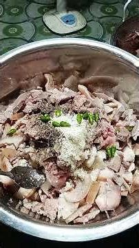 cách làm giò thủ công thức mới ngon không cần dùng khuôn #maicồquán #amthuc #xuhuongyoutube