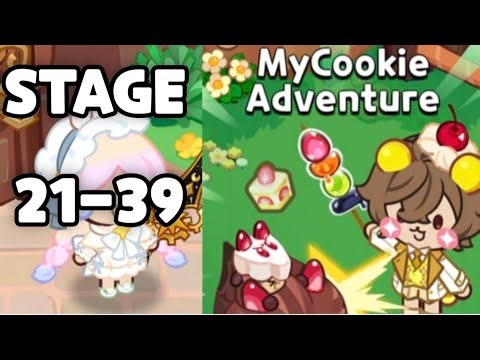 MyCookie Adventure Stage 21-39 (Level 2) Full Game Play Guide | Cookie Run Kingdom