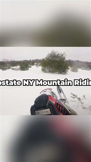 Epic Upstate NY Snowmobile Stunts: Shredding the Mountains! #shorts