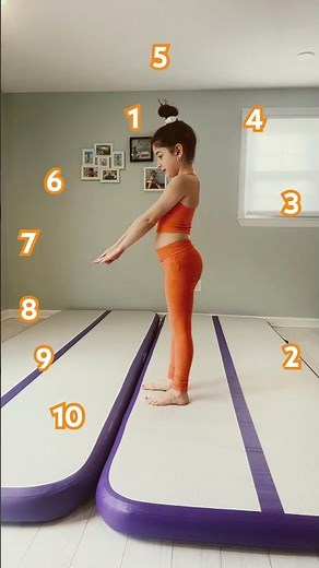 How far can you go? Viral backbend challenge by ‪@annamcnulty‬ #shorts #gymnasters #gymnast