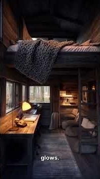 Top 10 Rustic Dark Wood Tiny Home Interiors 2026 🏠 #homedecor #eleganthomes #smallspaceliving